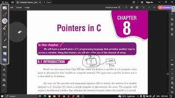 Pointers in C || Basic Concepts || Class-X(SEBA) Chapter-8 || #Part-1