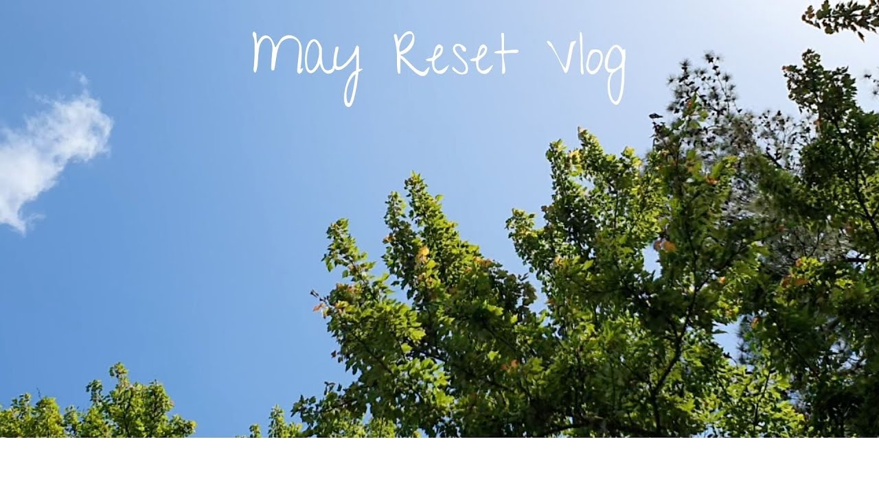 May Monthly Reset Vlog
