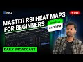 Live Trading with RSI Crypto Heat Map | 23rd Oct