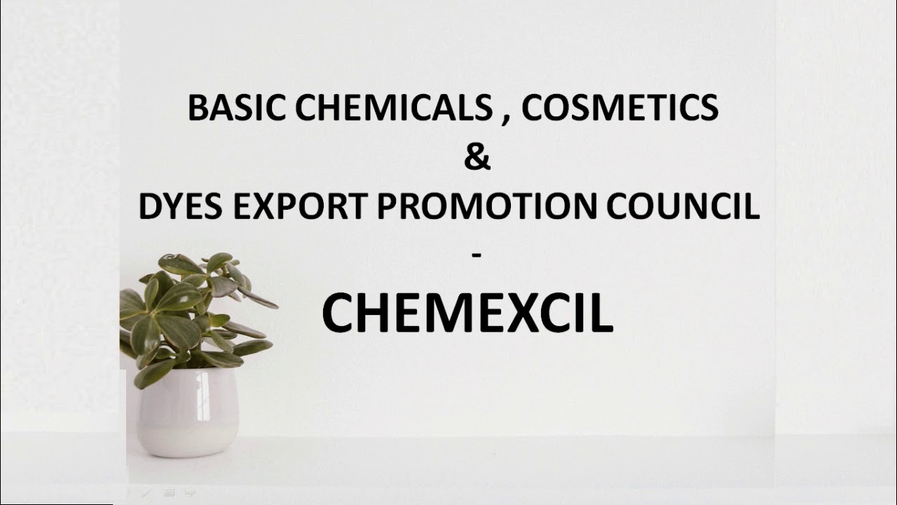 Basic Chemicals, Cosmetics & Dyes Export Promotion | CHEMIXIL | Tamil