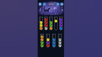 Ball Sort Puzzle Game Play | Satisfying Sorting-26! 🔴🟢🔵 #Ytstdio #ytshorts  #games #puzzle #ytstdio