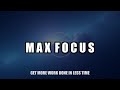 Intense Focus Music For Maximizing Productivity & Concentration