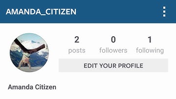 Privacy settings on Instagram - Audio description