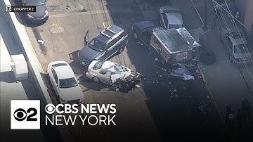 3 dead in Queens crash caught on video