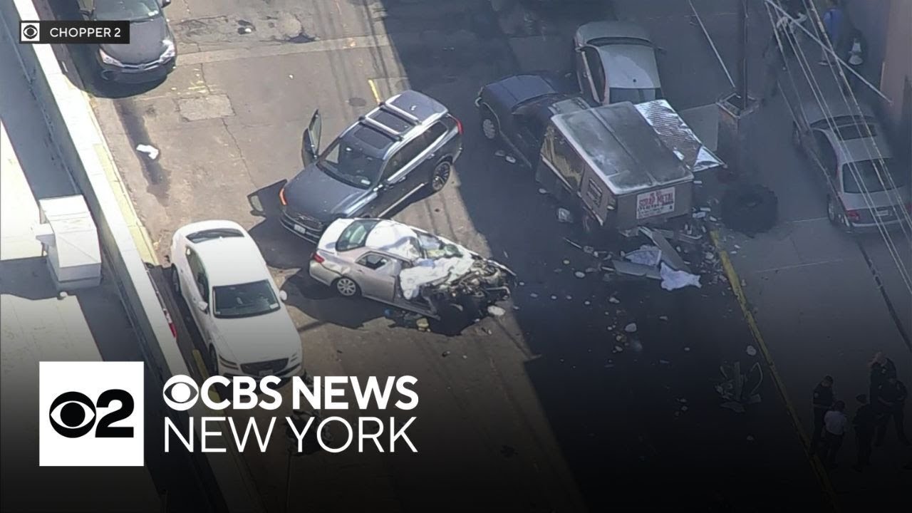 3 dead in Queens crash caught on video