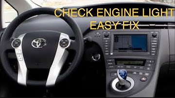 ✨ 2010 PRIUS CHECK ENGINE LIGHT - EASY FIX ✨