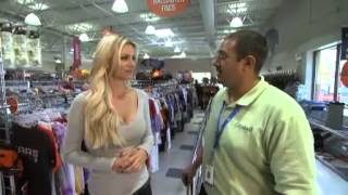 Chicago Huddle Host April Rose Finds A Mike Ditka Costume at Goodwill