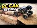 RC Monster Truck vs RC Rock Crawler vs RC Car 4x4 | Mud Test + Tug of War | Extreme Off-Roading