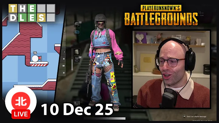 THE DLES / PUBG: Battlegrounds - 10 Dec 2025 - Unofficial Northernlion VOD without Chat