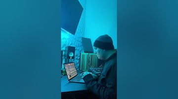 Ableton Live session view and Moog Grandmother