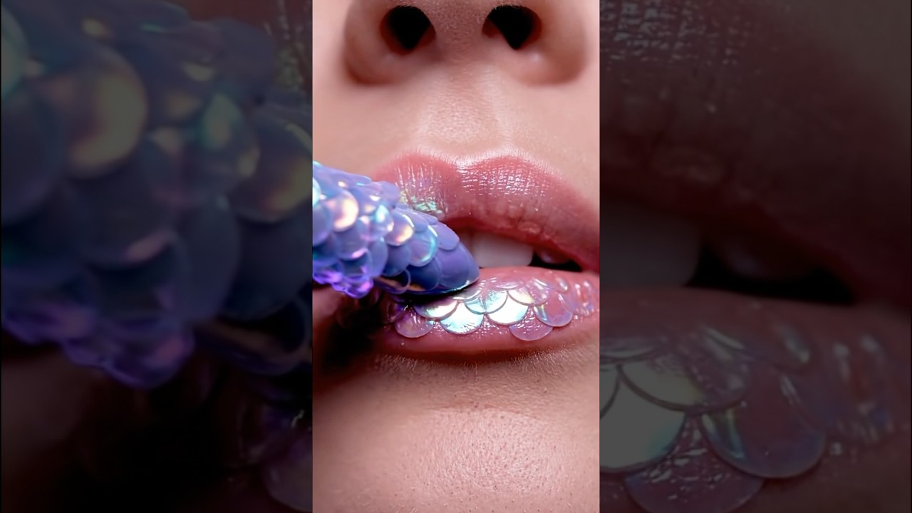 MERMAID LIPSTICK ASMR 
