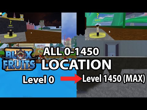 All Level Locations in Blox Fruits (1500-2000) 