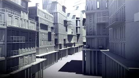 Building Generator v.01 flythrough