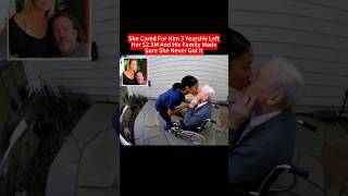 She Cared For Him 3 Years — He Left Her $2.5M And His Family #court #crime #prison #fyp #foryou
