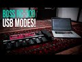 How to record via USB with your BOSS RC-300 and how to set it up! | Tutorial