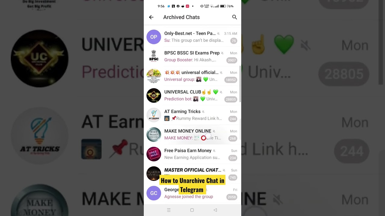 How To Unarchive Chat In Telegram shorts telegram howto YouTube how-to-unarchive-chat-in-telegram-shorts-telegram-howto-youtube