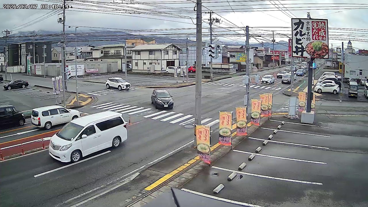 山形県山形市あかねヶ丘西バイパスライブカメラ Yamagata Yamagatashi Live camera.world.cam