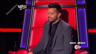 Ricky Martin en La Voz Mexico 4  Programa 15 Final