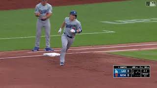 Will Smith Opens Scoring vs Mets with Solo Home Run