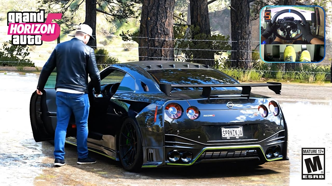 Fh5 R35 Build 1000hp Nissan GT-R R35 Nismo Gameplay | Forza Horizon 5 In 4K | Fanatec ...