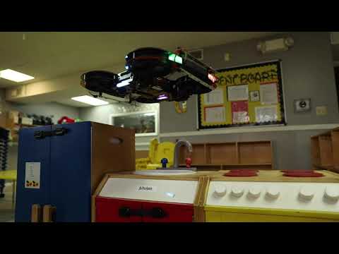 Aertos 120-UVC Drone | Disinfection Flight at a Daycare Center