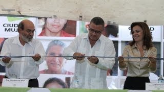 Presidente Funes inaugura Escuela de Campo Agrícola de Ciudad Mujer San Martín