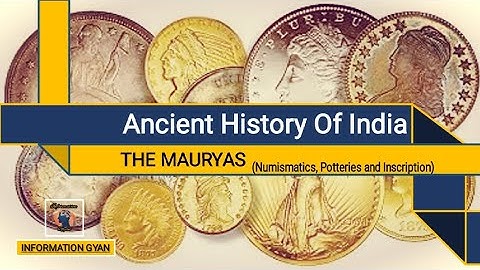 The Mauryas (Coins, Potteries & Inscriptions)  | Part-04 | History Optional UPSC CSE | @arunshamu