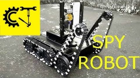 DIY  Spy Robot/MILITARY UGV (UNMANNED GROUND VEHICLE)