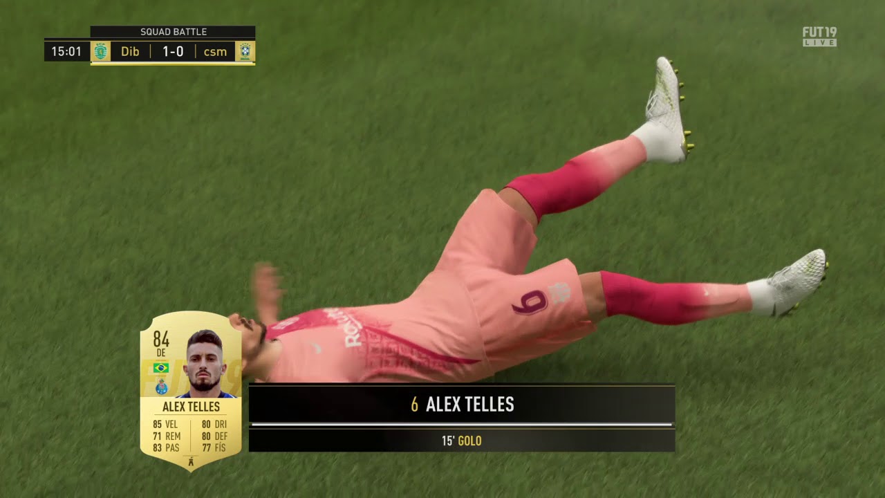 Alex Telles Teaching The Technic