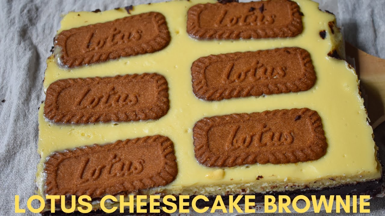 [Baking Vlog] Lotus Cheesecake Brownie | 마미오븐 MOMMY OVEN