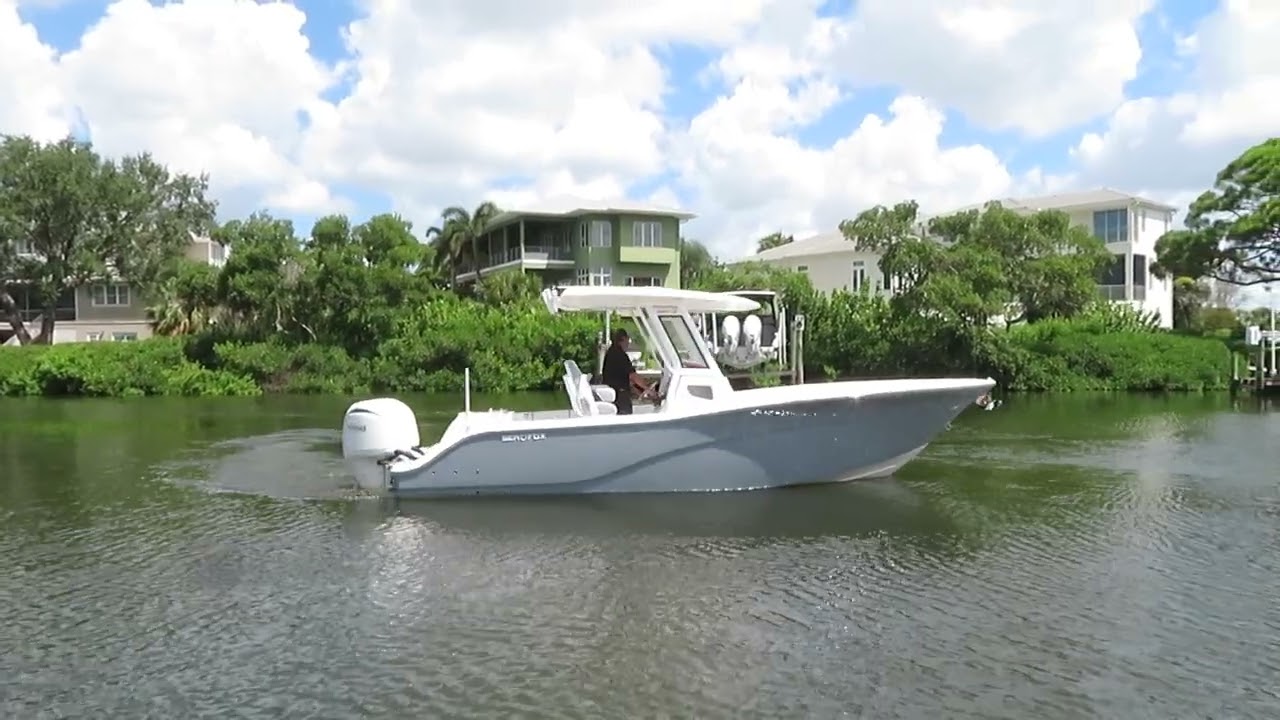 2025 SEA FOX 268 COMMANDER FOR SALE IN SARASOTA, FL.  IN WATER 360 VIDEO
