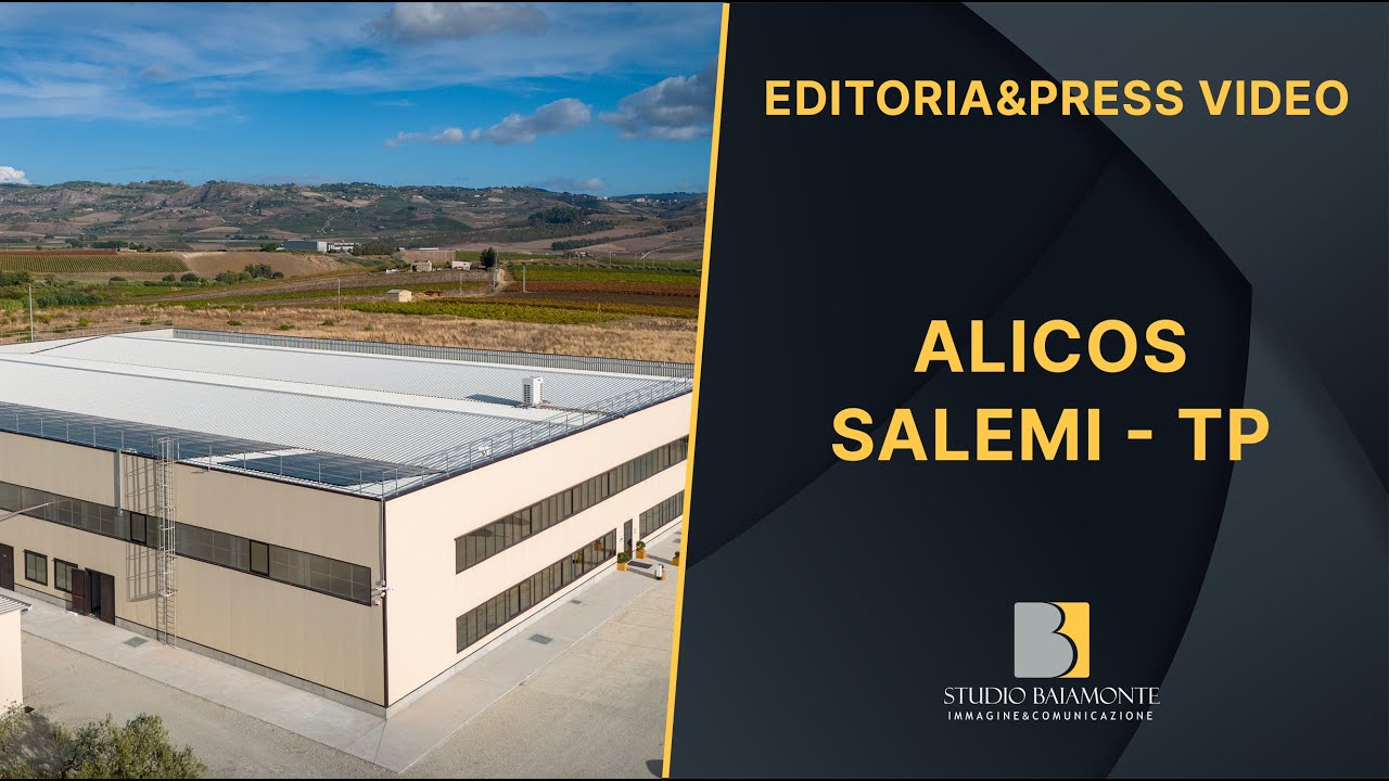 ALICOS-Inaugurazione nuovo stabilimento Salemi