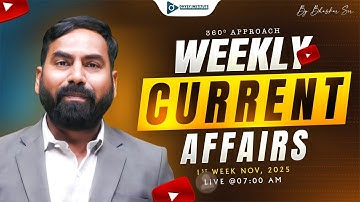 WEEKLY CURRENT AFFAIRS | 01st WEEK | |DHYEY LIVE