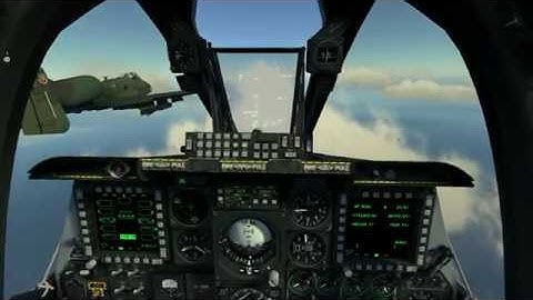 DCS A-10C - First attempt at formation flying