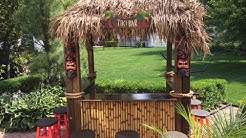 How to restore a bamboo tiki bar