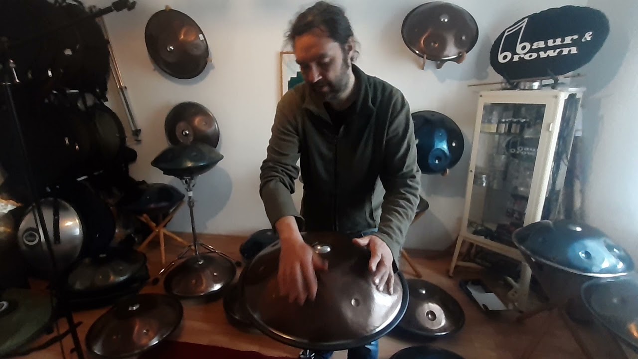 Om Major 432Hz Handpan Baur&Brown
