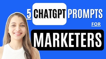5 Simple ChatGPT Prompts Digital Marketers Will Actually Use