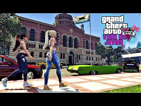 GTA V || VIDA DE JOVEM: PRIMEIRO DIA DE AULA, ARRUMEI UM CRUSH? || #EP.6