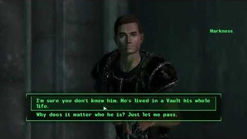 Following in His Footsteps - Fallout 3 Walkthrough.