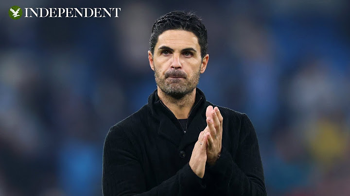 Arteta snubs journalist’s question following Arsenal’s draw with Man City