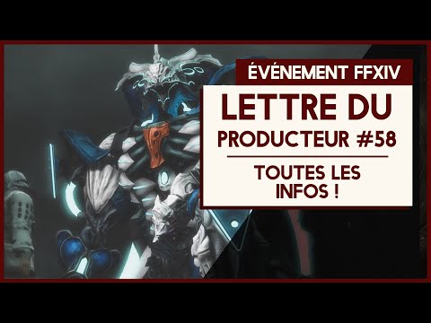 LETTRE DU PRODUCTEUR N°58: Toutes les infos ! LETTRE DU PRODUCTEUR N°58: Toutes les infos !