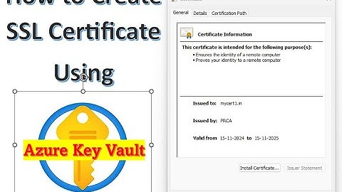 How to Create a CSR in Minutes with Azure Key Vault? #microsoftazure #azure