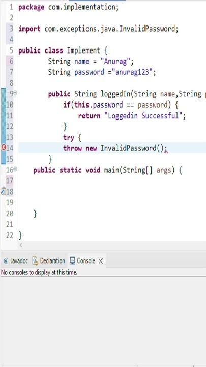 The EASY Way to Handle USER DEFINED EXCEPTIONS in Java - YouTube