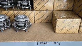 PRADO 120/150/FJ & HILUX N70  front hubs pick up is cheaper