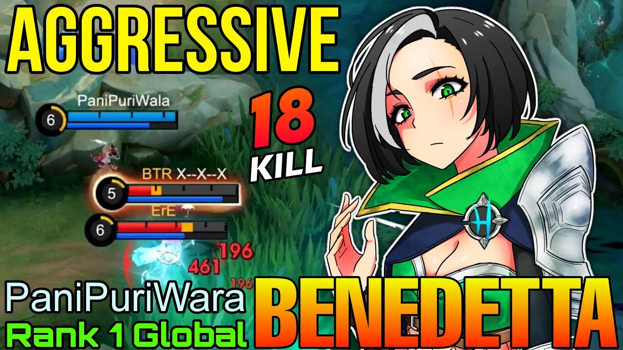 18 Kills Benedetta Aggressive Gameplay - Top 1 Global Benedetta by ...