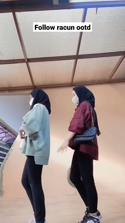 inspirasi outfit hijab pakai bawahan legging #outfithijab #inspirasiootd #racunshopee #fyp
