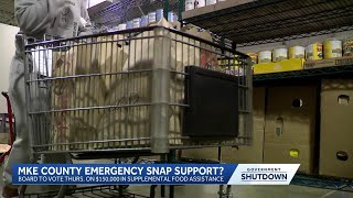 Board to vote on emergency food assistance fund transfer in Milwaukee Co.