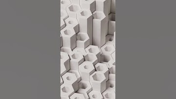 Satisfying Mesmerizing Hexagon Pulse Loop | Satisfying Cube Loop #shorts #satisfying