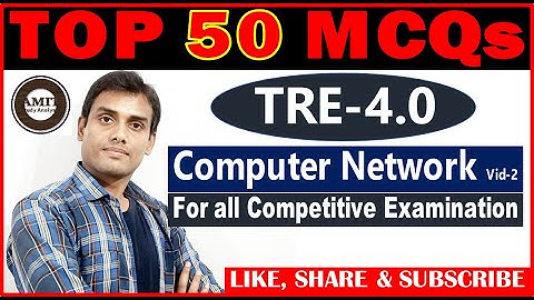 TOP 50 MCQs of Computer Network | BPSC TRE-4.0 | Part-4 | By Amit Sir