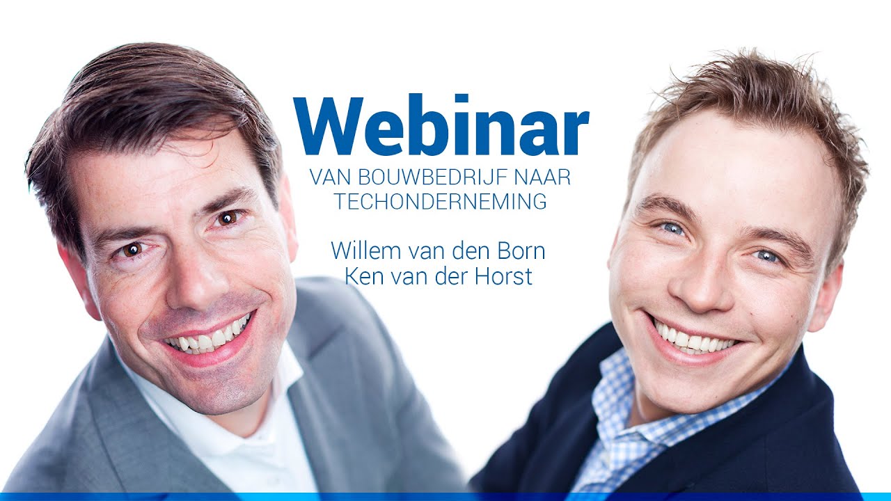 Webinar Van bouwbedrijf naar techonderneming